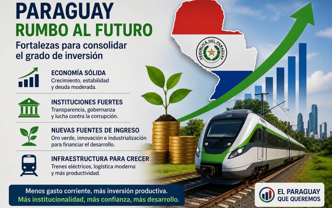 Moody’s y el desafío del Paraguay: consolidar el grado de inversión con crecimiento, institucionalidad y una nueva generación de ingresos