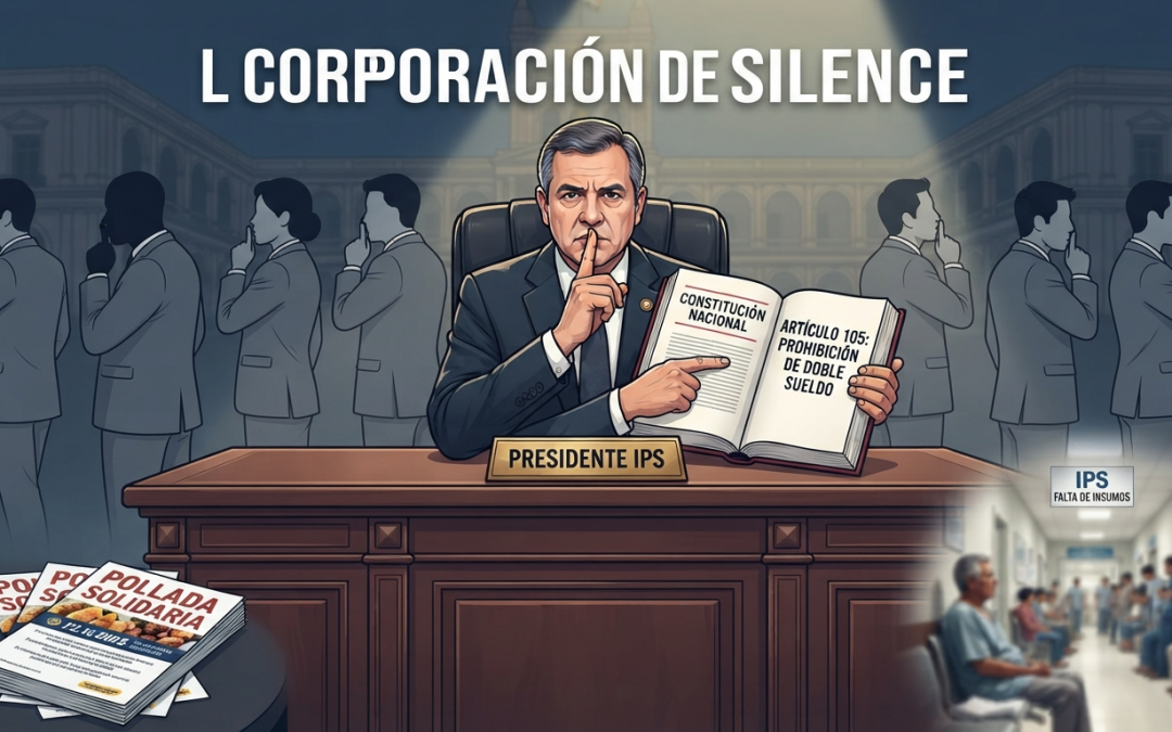La Corporación del Silencio: ¿Por qué el poder calla ante el tabú del doble sueldo?