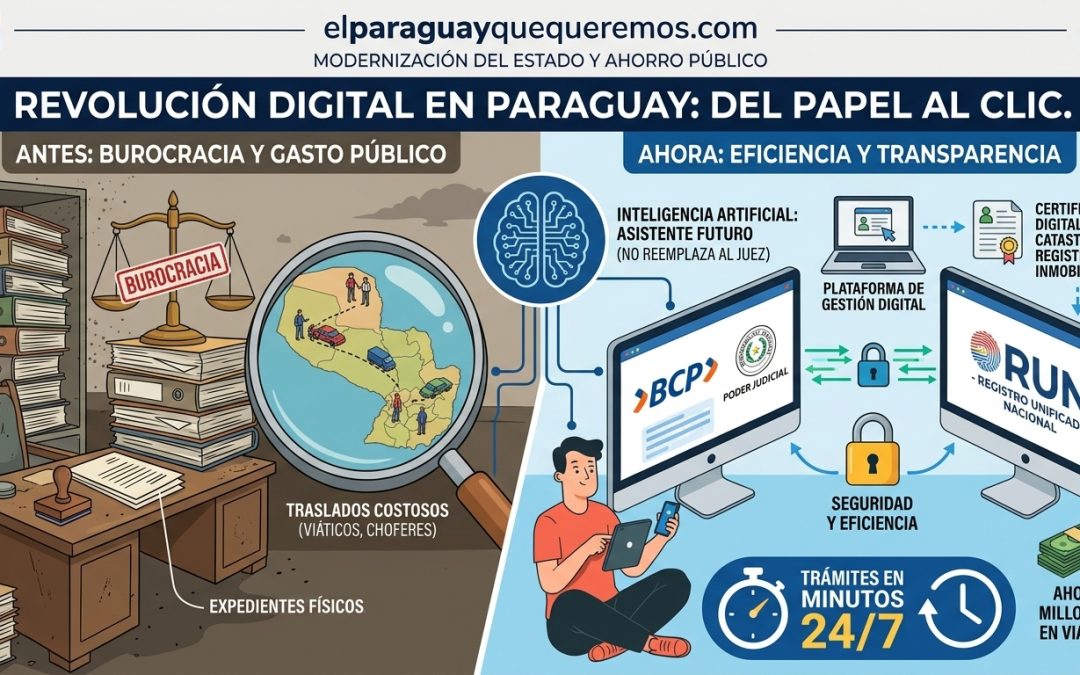 ¿Plataforma digital o Inteligencia Artificial? La línea delgada entre modernizar el Estado y la verdadera transparencia en Paraguay